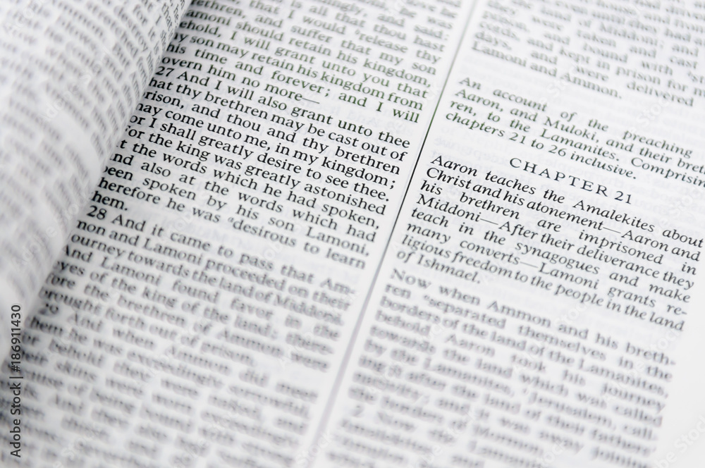 The Book Of Mormon, from the Church of Jesus Christ of Latter Day Saints The Book Of Mormon, from the Church of Jesus Christ of Latter Day Saints