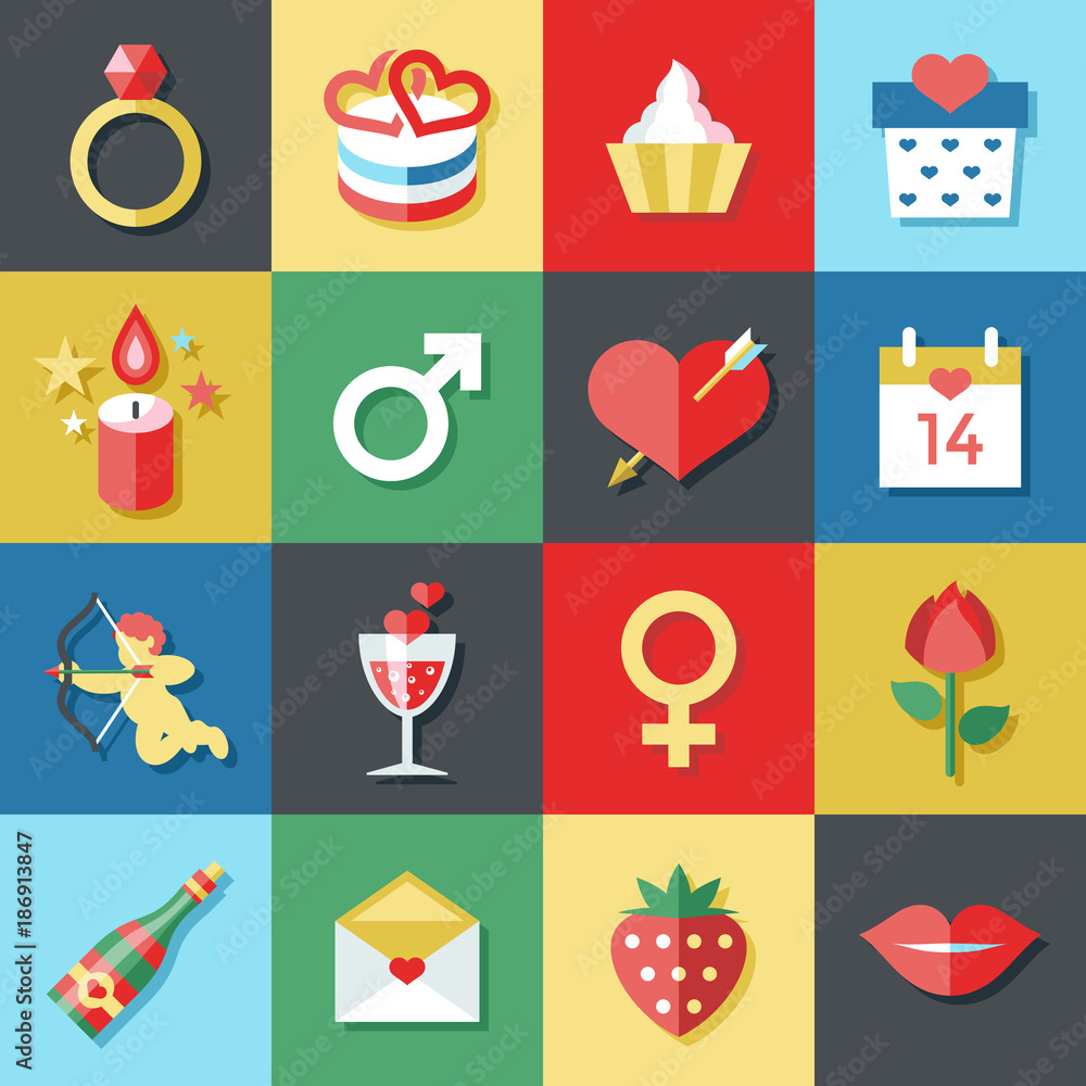 Digital vector february happy valentine's day Digital vector february happy valentine's day