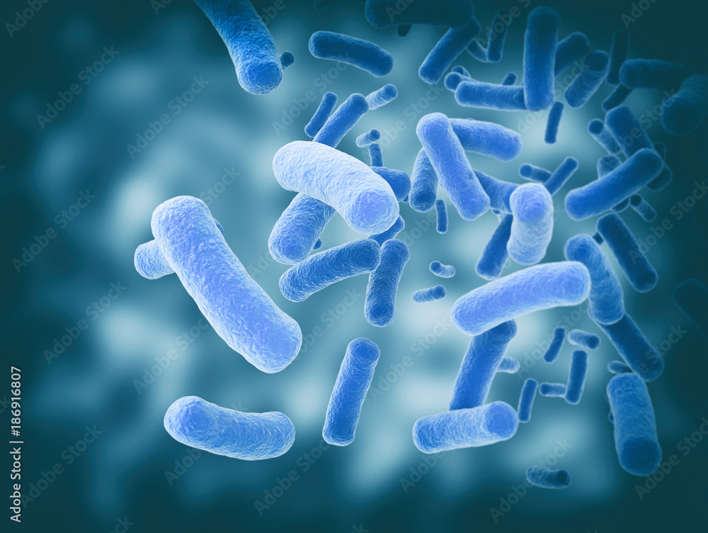 Bacteria cells close up background Bacteria cells close up background