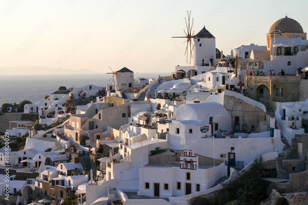 Oia before sunset