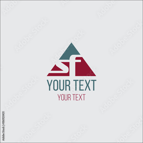sf logo design concept, initial logo design 