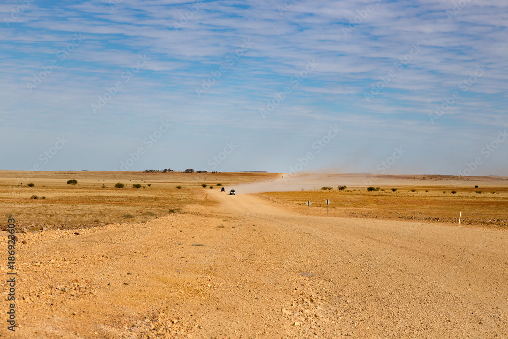 Fototapeta premium Australijski tor Birdsville na odludziu