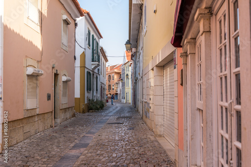 Narrow European streets