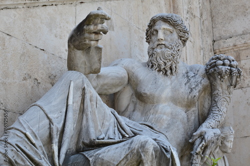 A statue in Rome Italy