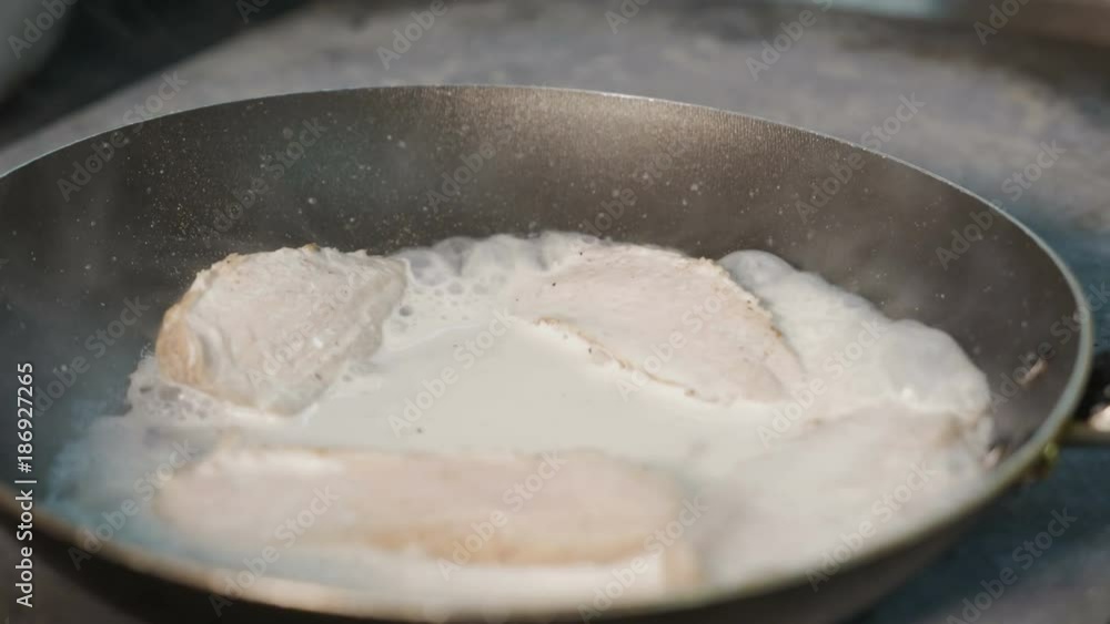 Meat in creamy sauce Meat in creamy sauce