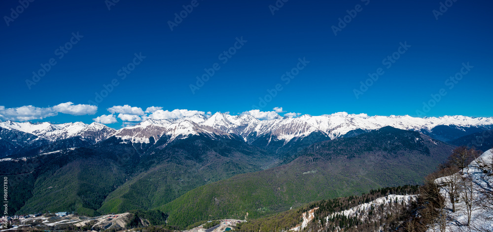 Obraz premium Caucasus mountains. Beautiful mountain landscape
