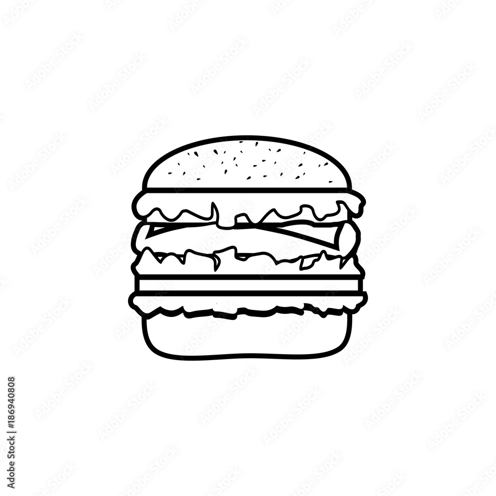 Fast-food icons Fast-food icons