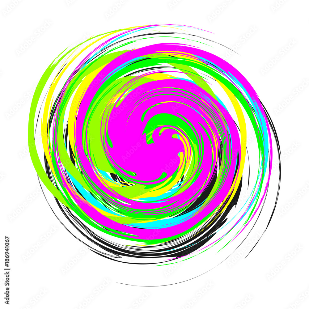 Abstract circle splash vector illustration Abstract circle splash vector illustration