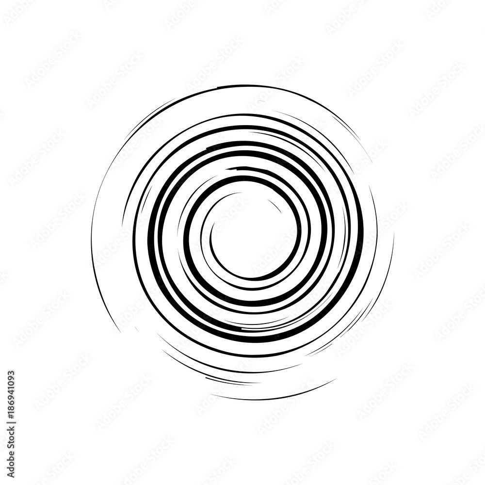 Abstract circle splash vector illustration