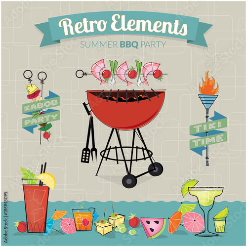 Retro Elements BBQ Party 