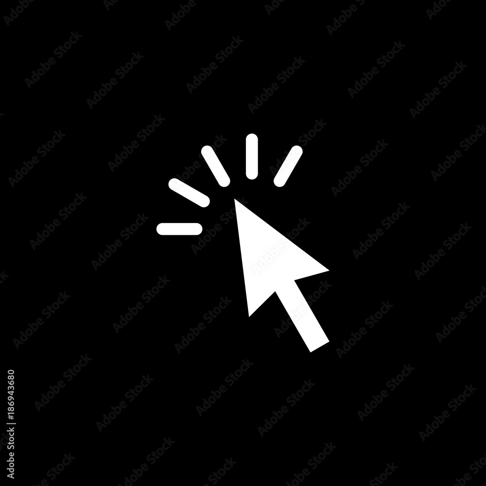 Cursor vector icon