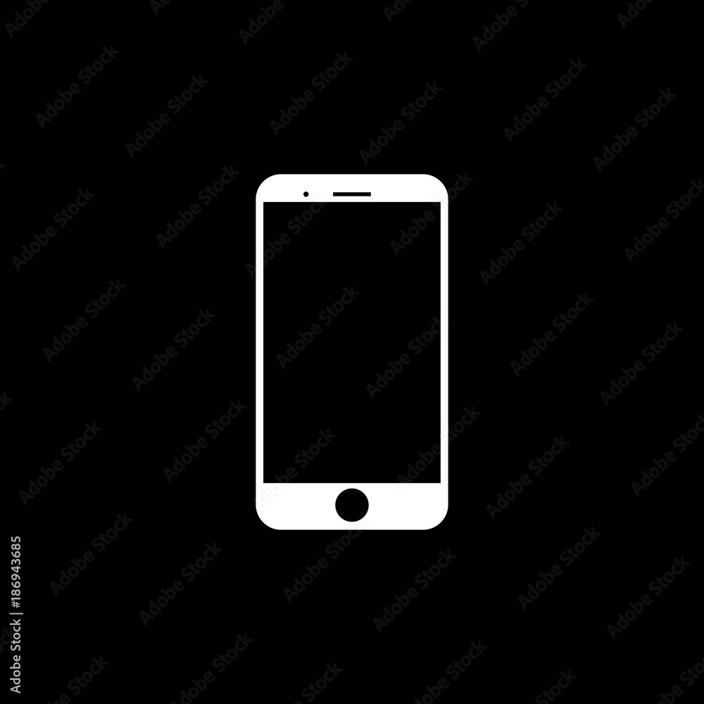 Mobile phone vector icon Mobile phone vector icon