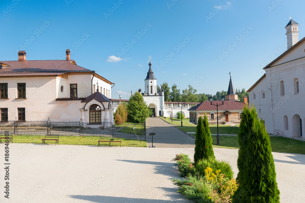 Ensemble of the Starytsky Svyato-Uspensky Monastery in city Staritsa, Tver region Ensemble of the Starytsky Svyato-Uspensky Monastery in city Staritsa, Tver region