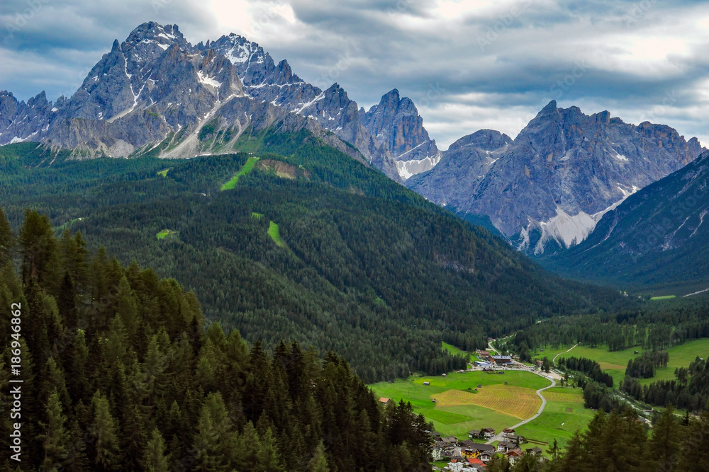 Italy Trentino Dolomites sesto