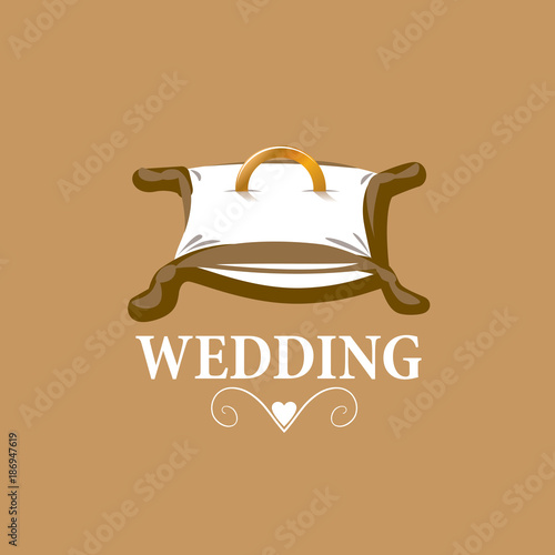 vector logo wedding