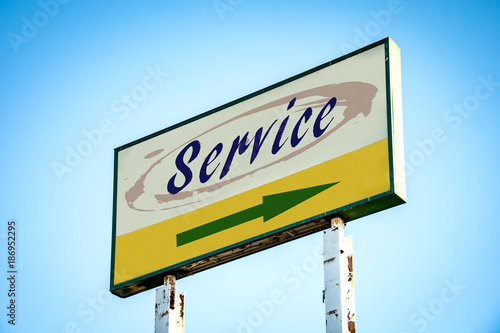 Schild 301 - Service