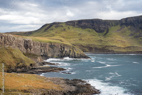 Scenic View of Neist Point, Isle of Skye in Scotland