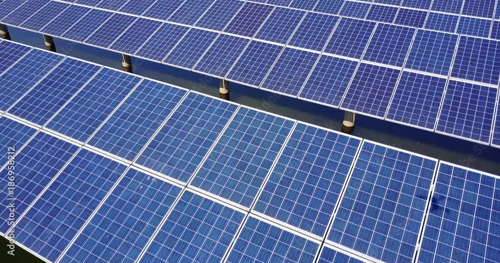 Chinese solar cells.Video. 4K shooting Chinese solar cells.Video. 4K shooting