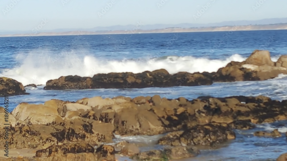 Coastline, Cannery Row, Monterey,  California