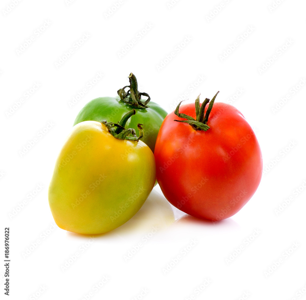 Tomato vegetable isolated on white background Tomato vegetable isolated on white background