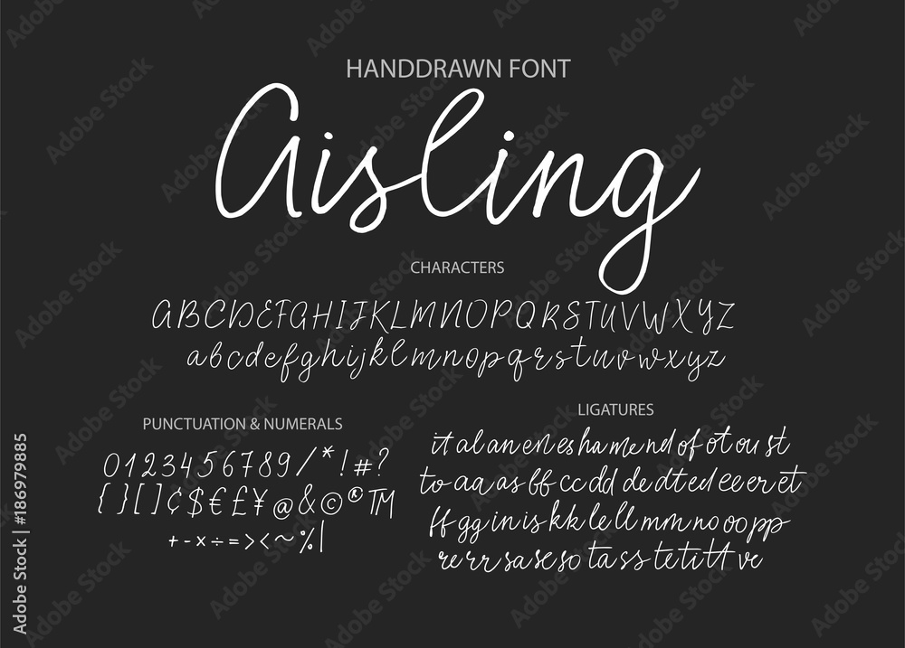 Modern calligraphic font. Brush painted letters. Modern calligraphic font. Brush painted letters.