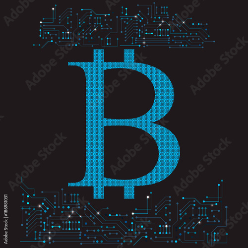 Bitcoin crypto currency photo