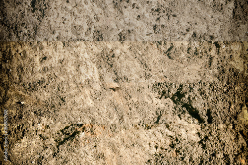 Mars Granite rock closeup background  stone texture  cracked surface