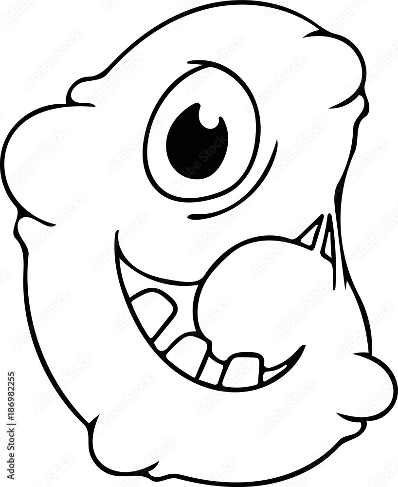ZOMBIE FONT | MONSTER | Letter E ZOMBIE FONT | MONSTER | Letter E