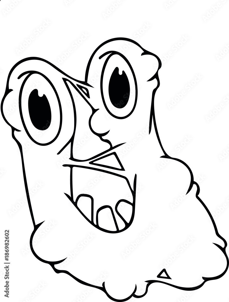 ZOMBIE FONT | MONSTER | Letter U ZOMBIE FONT | MONSTER | Letter U
