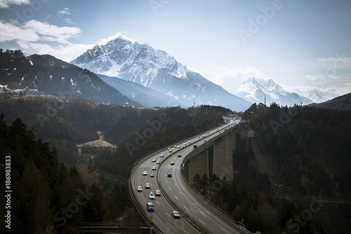 Austria, Tyrol, Europa Bridge photo