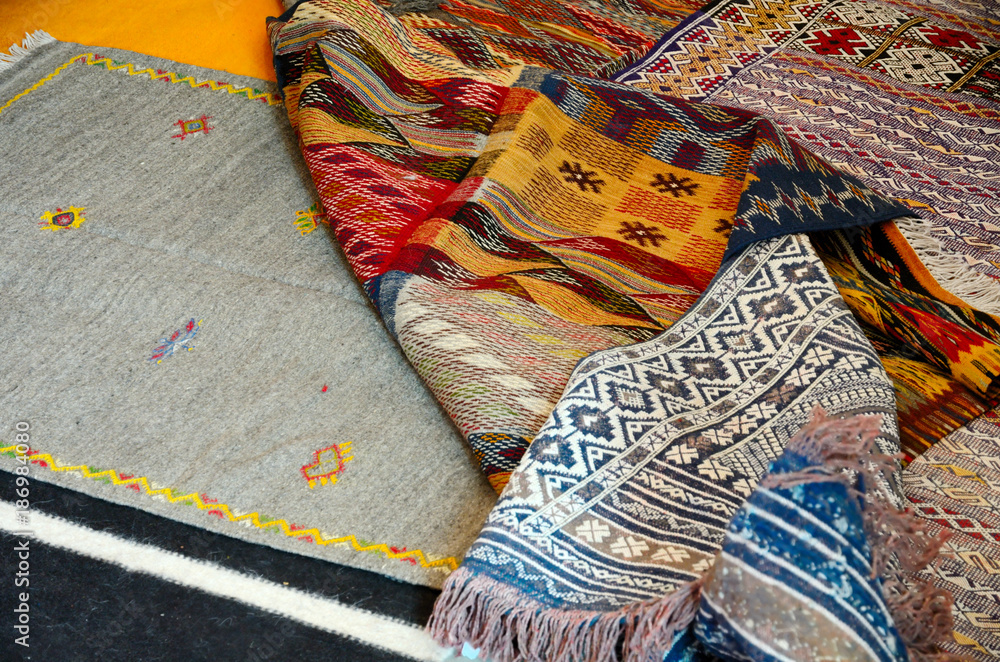 Traditional berber carpets