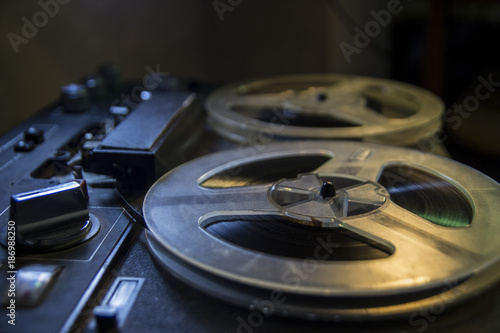 Wallpaper Mural Old tape recorder is playing music Torontodigital.ca