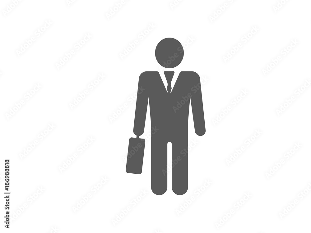 Business Man Icon Business Man Icon