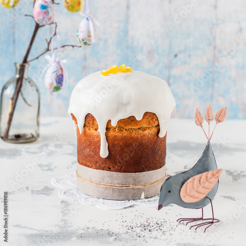 Kulich, Russian Easter Bread photo