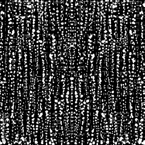 Indigo vector tie dye seamless pattern.