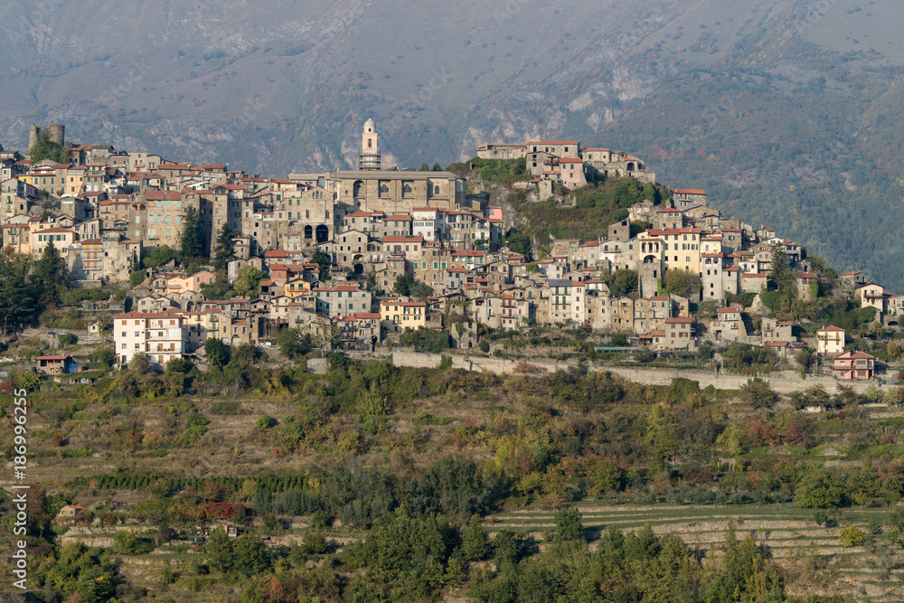 Triora. Ancient village in Liguria region of Italy
