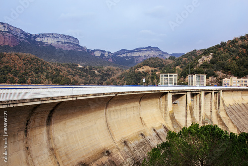 Sau Reservoir in Girona Province, Catalonia, Spain © nito
