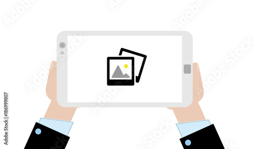 Geschäftsmann mit Tablet - Bildergalerie