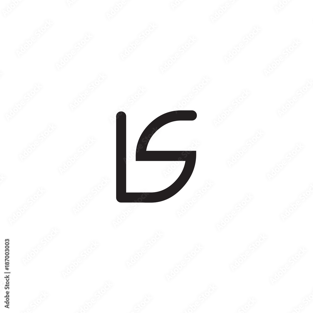 initial letter rounded logo modern initial letter rounded logo modern