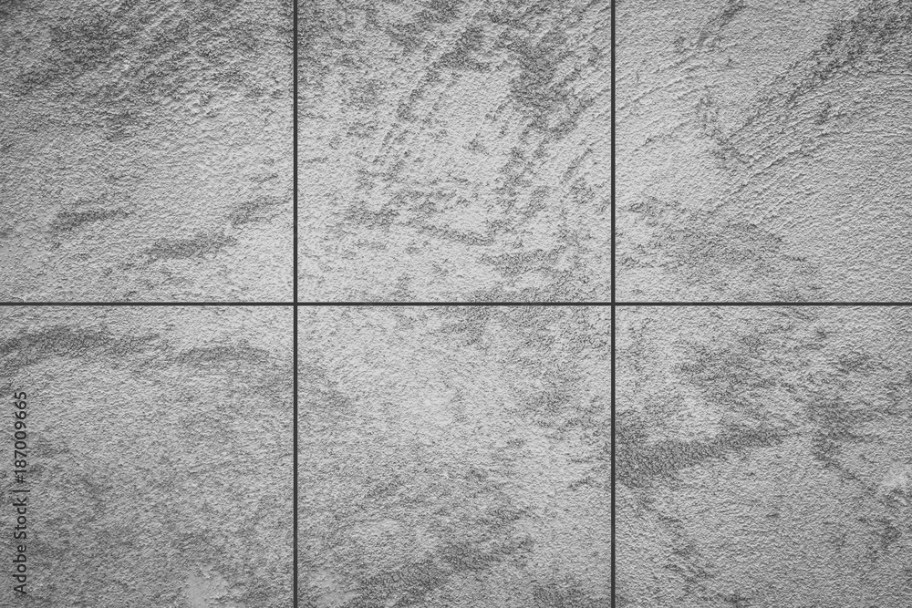 Fototapeta premium White stone floor texture and seamless background..