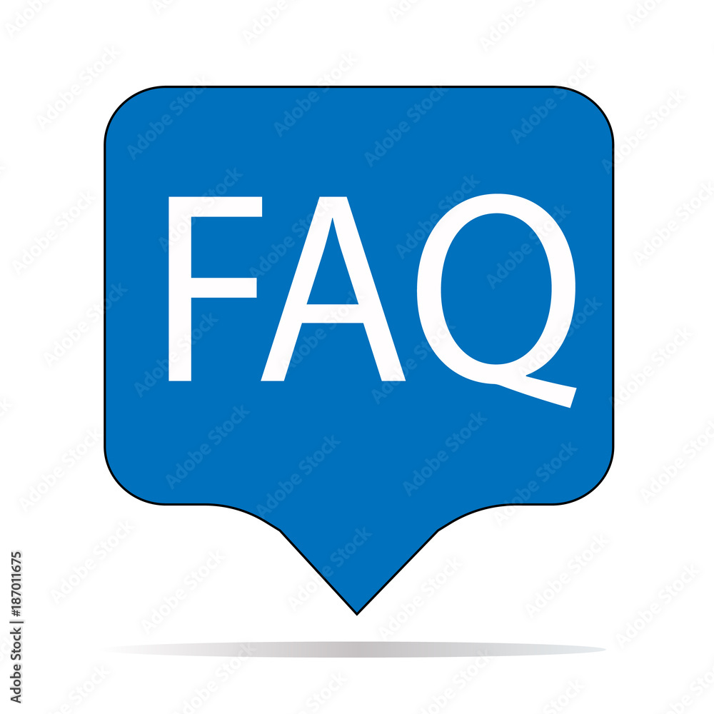 faq icon on white background. faq sign. flat style. frequently asked questions symbol. faq icon on white background. faq sign. flat style. frequently asked questions symbol.