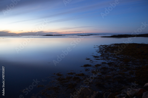 Dusk by the sea