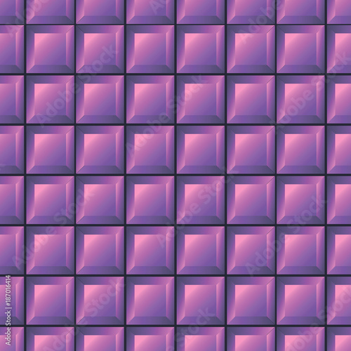 square tile of lilac color