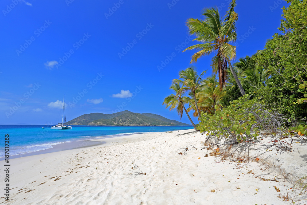 Trauminsel in der Karibik (Sandy Island, British Virgin Islands) Trauminsel in der Karibik (Sandy Island, British Virgin Islands)