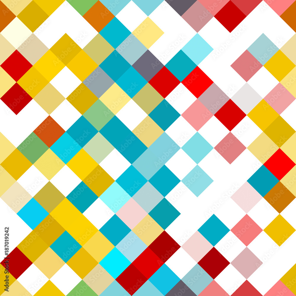 Seamless Abstract Squares Background Seamless Abstract Squares Background