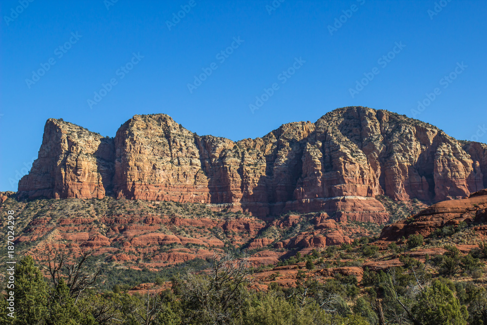 Red Rock Mountains In Arizona High Desert Red Rock Mountains In Arizona High Desert