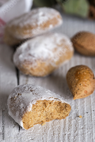 Typical Spanish sweets. Homemade