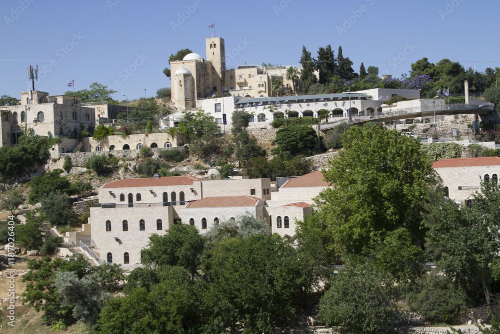 Jerusalem subarb, modern archirecture