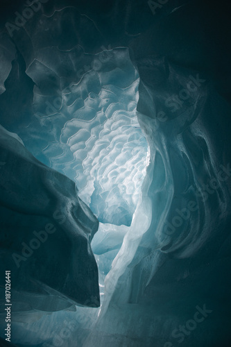 Fototapeta glacier ice cave