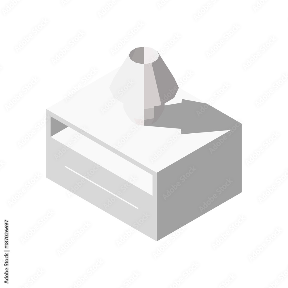 Isometric nightstand with night light illustration. bedside table 3d vector furniture icons Isometric nightstand with night light illustration. bedside table 3d vector furniture icons